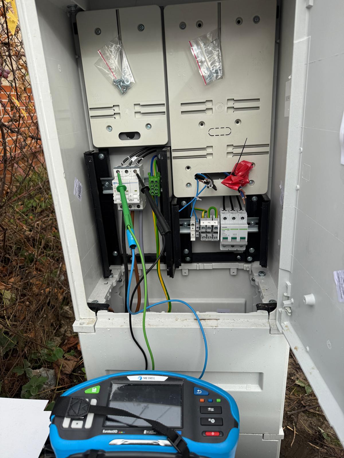 Meranie elektroinštalácie a rozvádzača